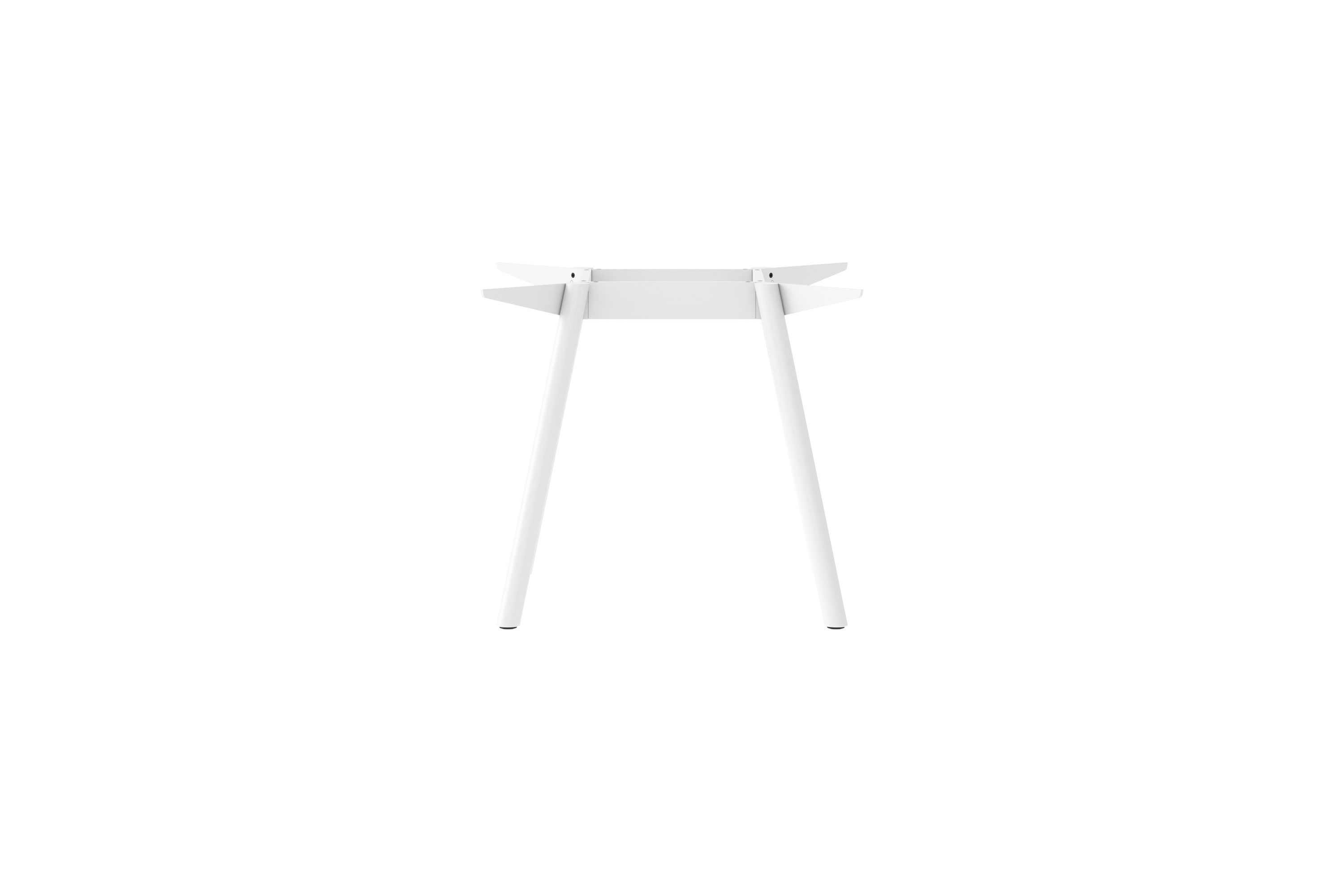 Weißes Masa Tischgestell aus Stahl von New Tendency, minimalistisches Design mit klaren Linien für moderne Tische.