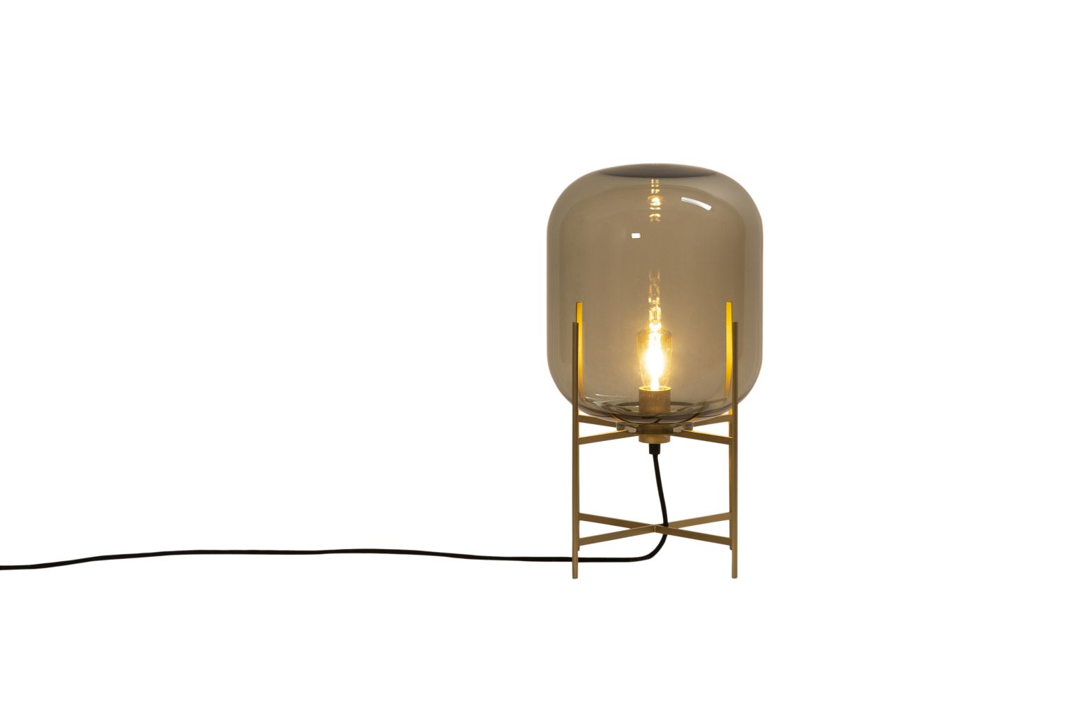 Oda Small tafellamp rookgrijs Pulpo