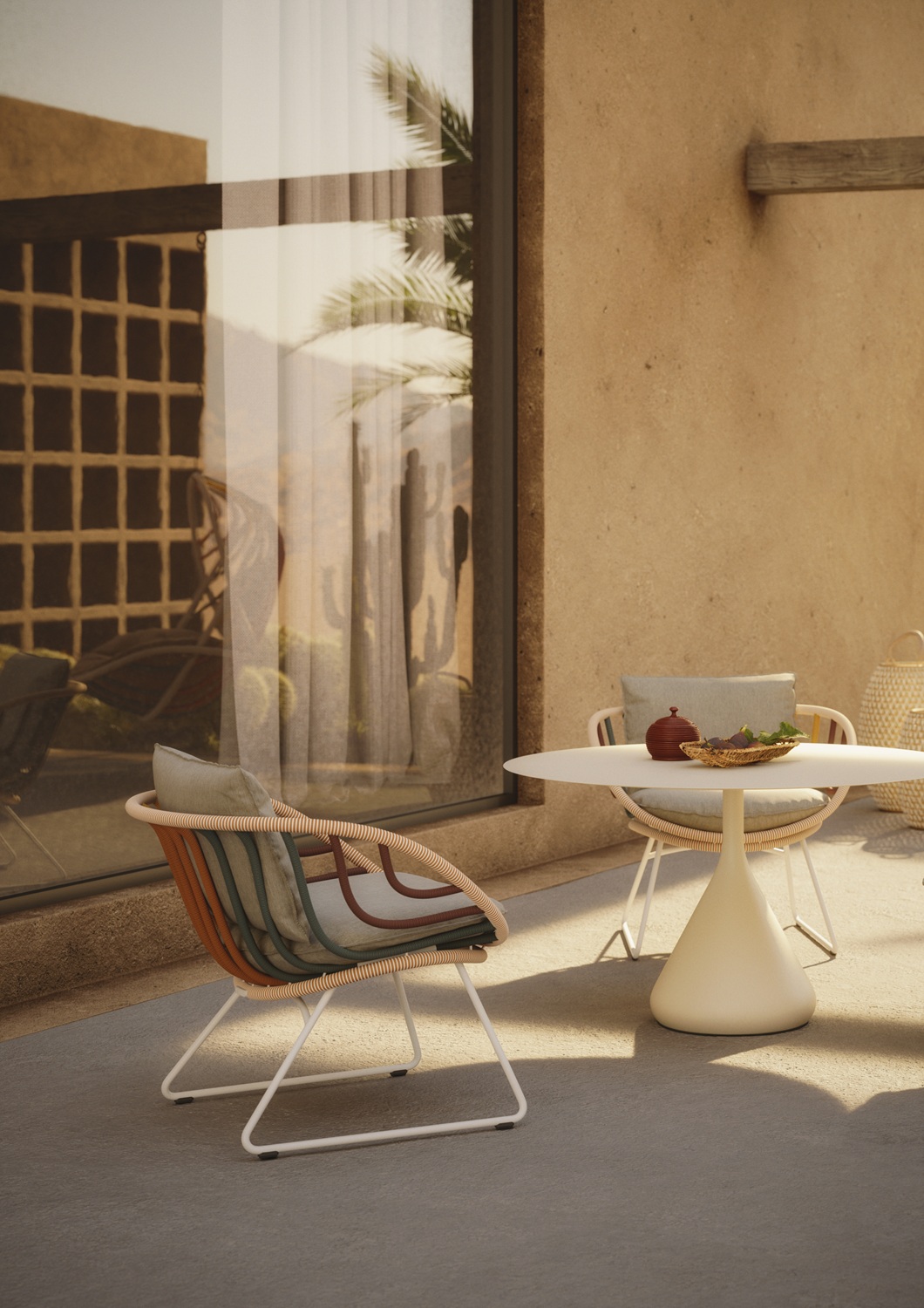 KIDA Lounge Chair fauteuil van Dedon