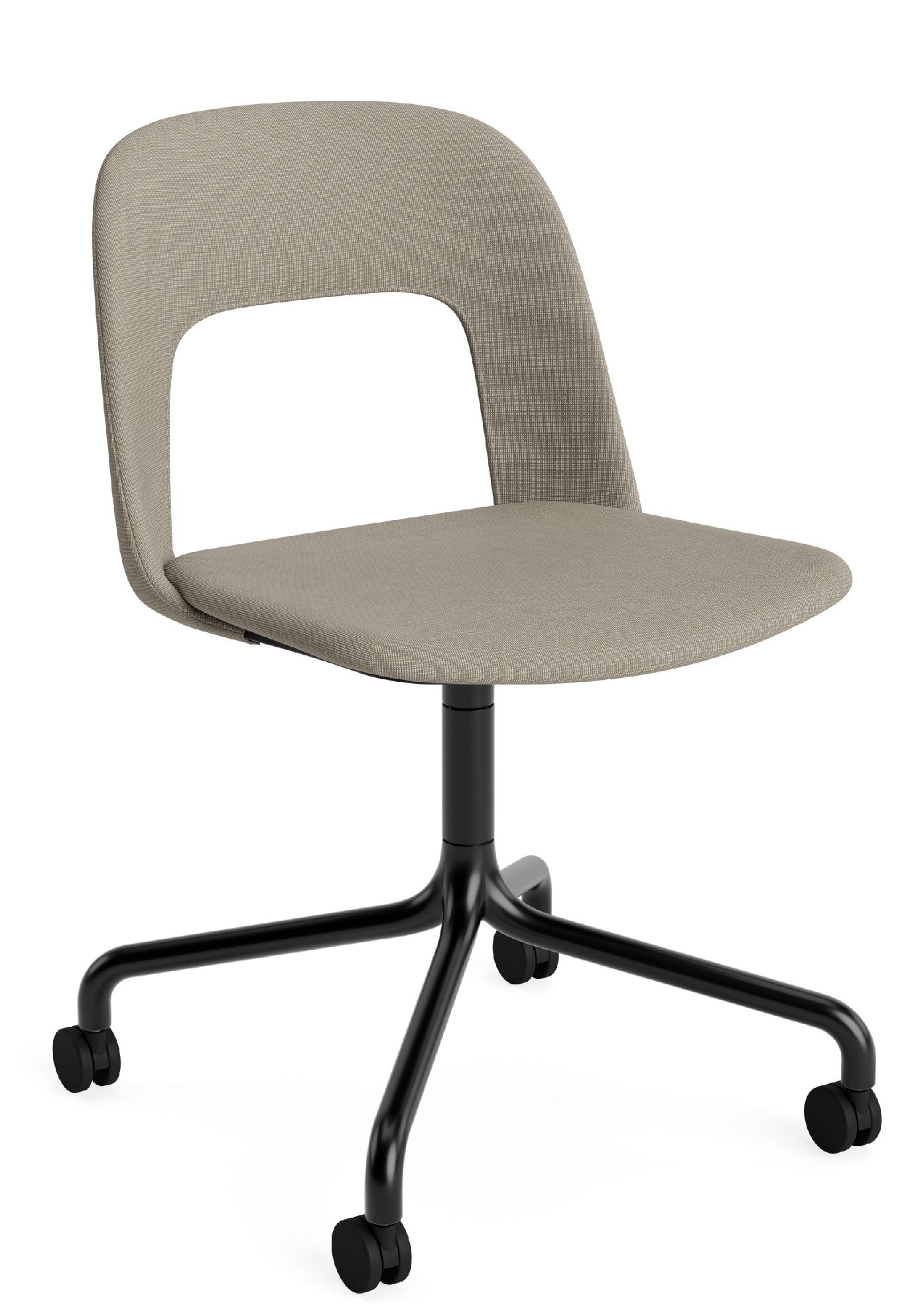 Layout Side Chair 164 draaistoel met vierpoot Hay