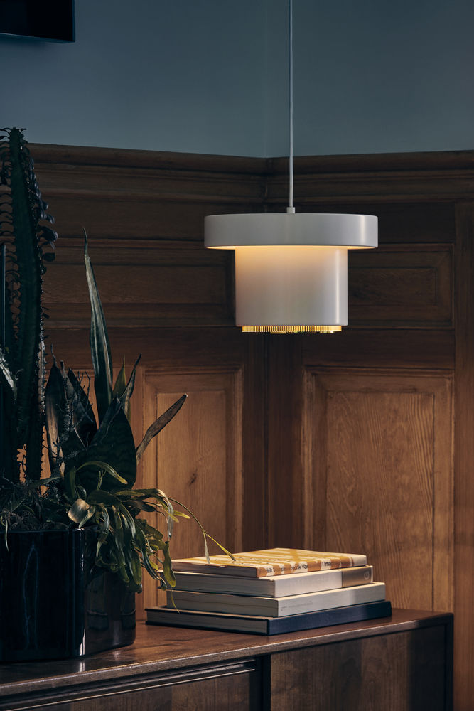 A201 Pendant Light hanglamp Artek Wit - Messing