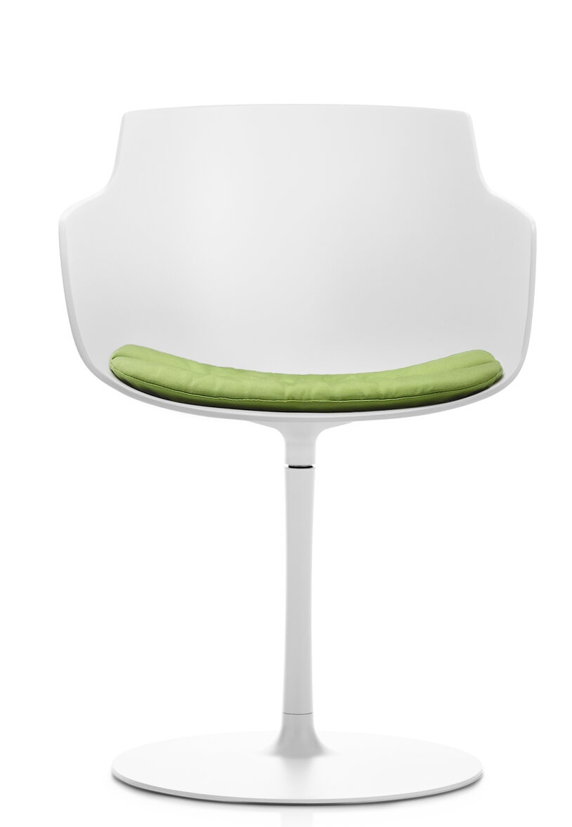 Flow Armchair, fauteuil met armleuningen van MDF Italia