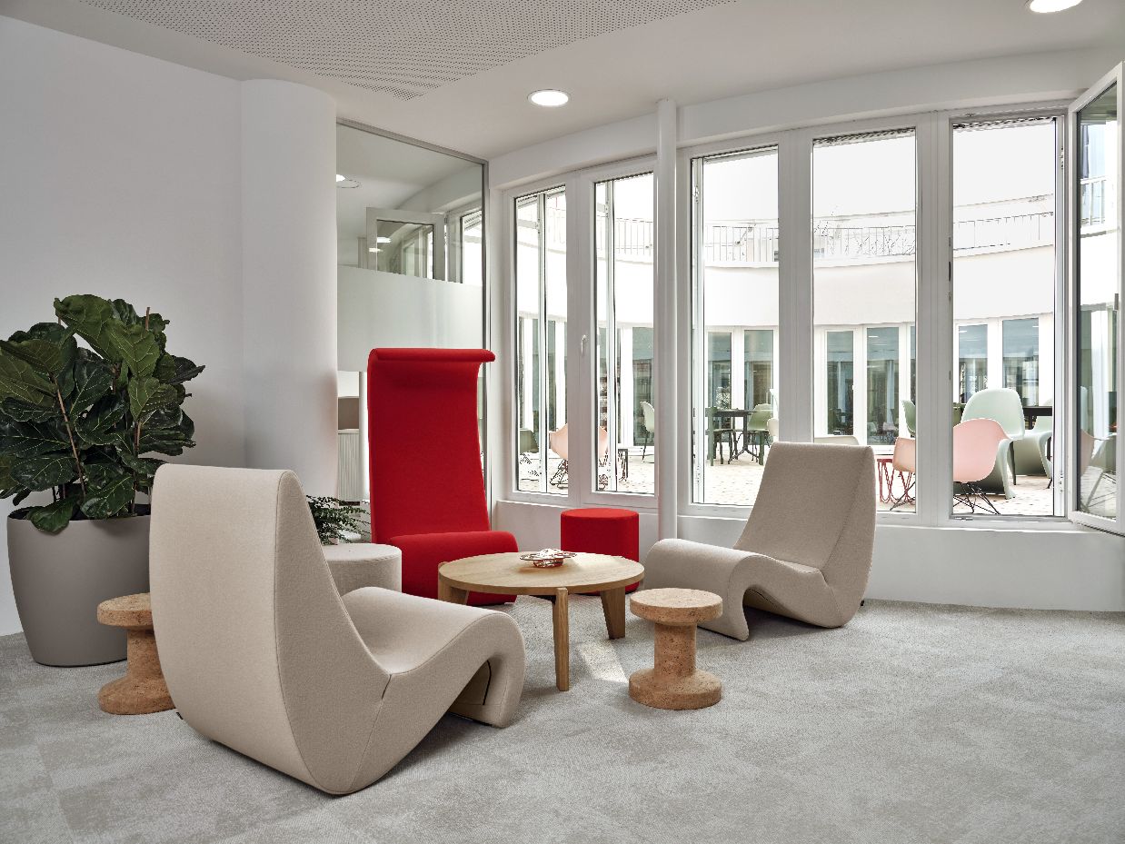 Amoebe fauteuil Vitra