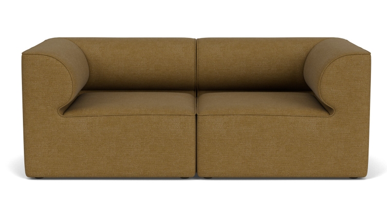 Eave Modular Sofa 2-Sitzer in Bouclé-Stoff, modernes Design für Wohnzimmer und Lounge.
