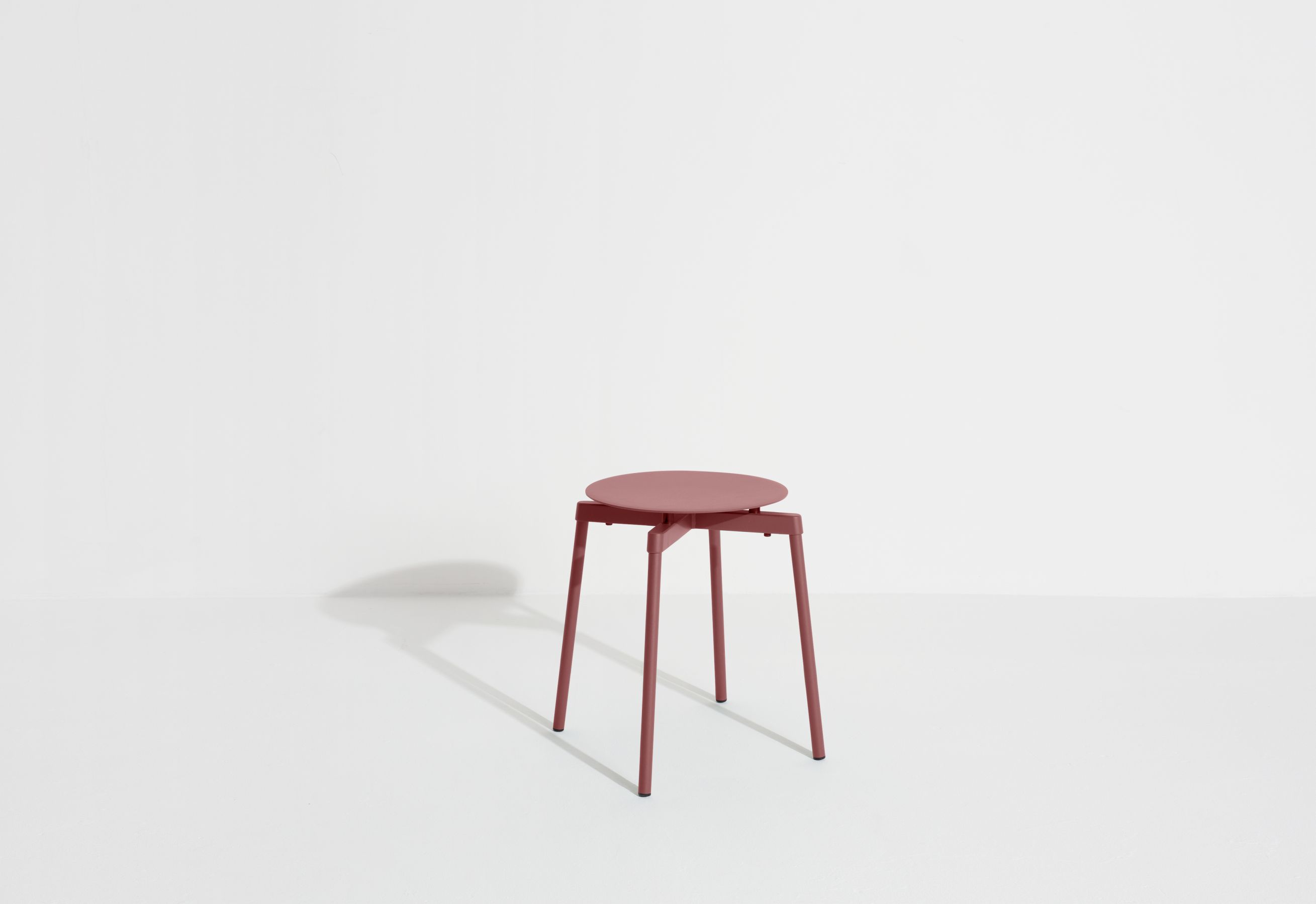 Fromme Stool kruk Petite Friture bruinrood
