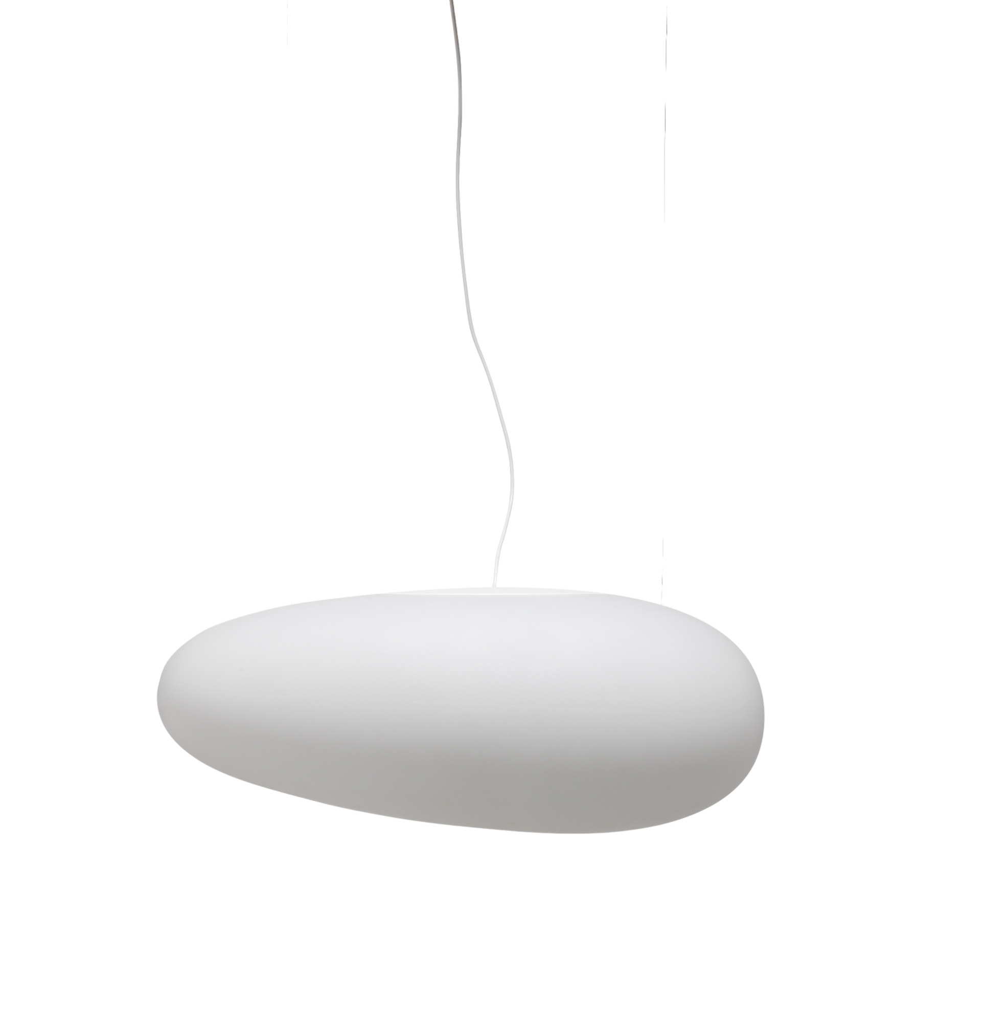 Weiße Avion Pendelleuchte von Fritz Hansen, modernes Design für Wohnzimmer und Esszimmer.