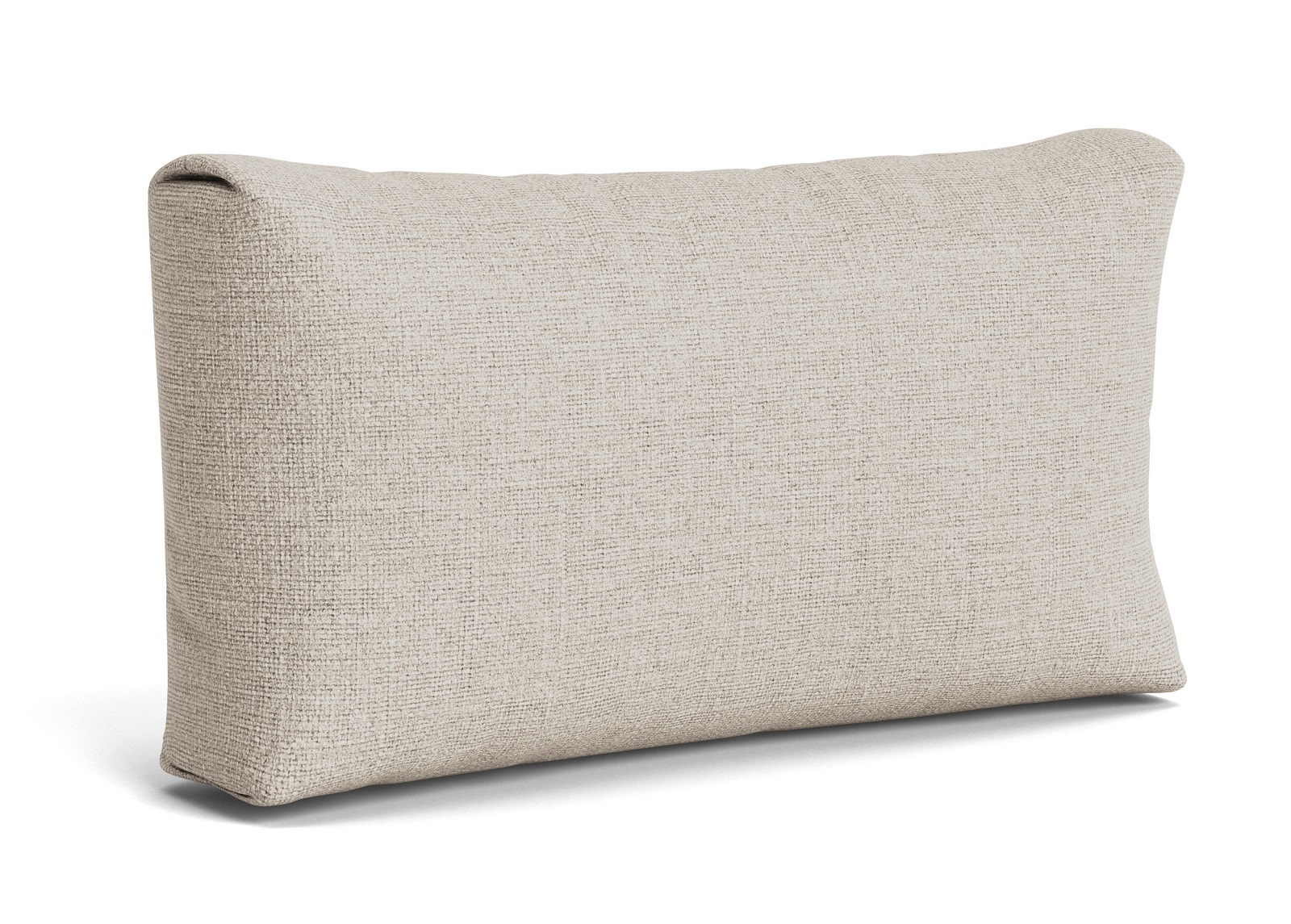 Beiges Mags Connectable Kissen von Hay, ein rechteckiges Sofa Kissen für bequemes Sitzen.