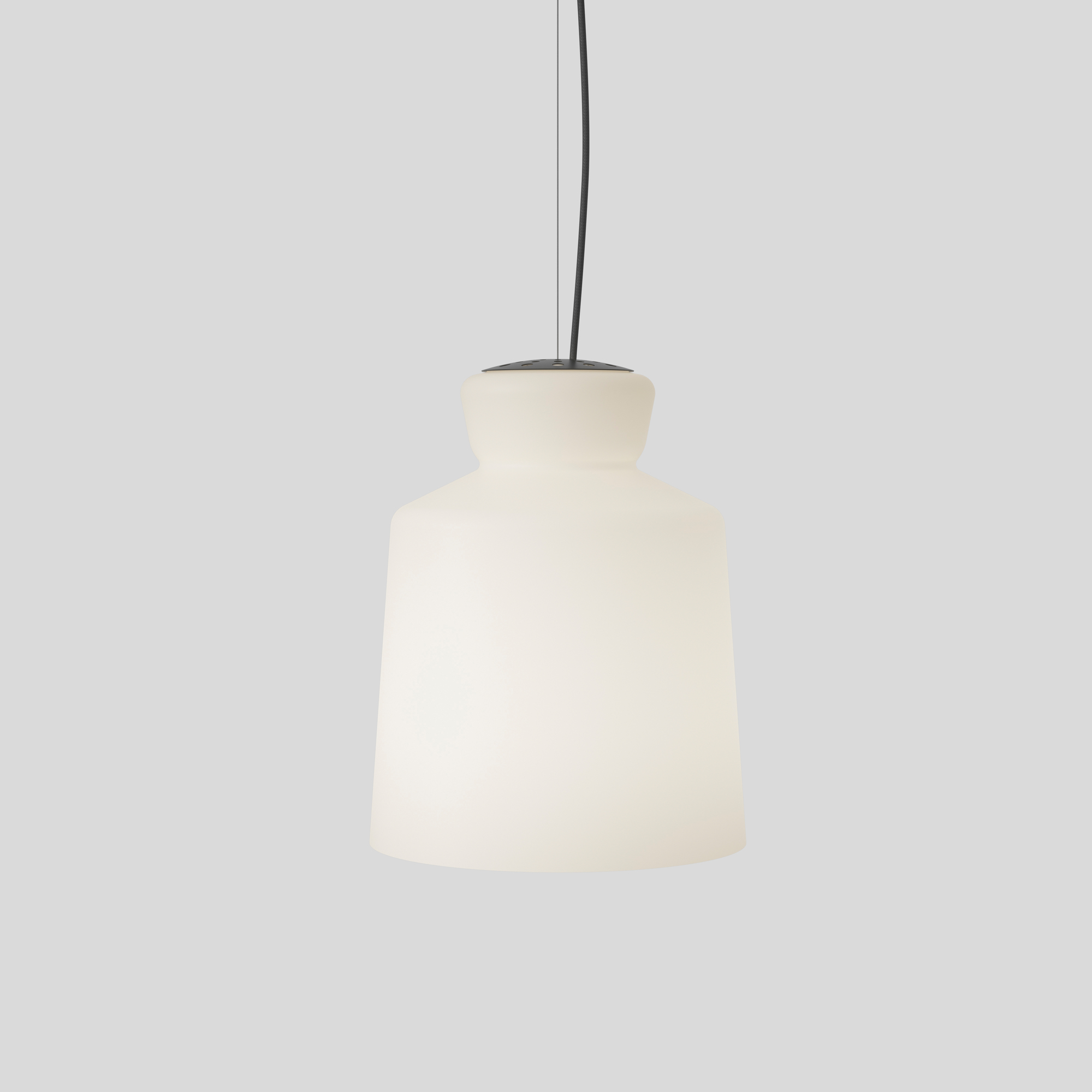 SB Cinquantotto Deckenleuchte von Astep: Elegante Pendelleuchte aus Opalglas für stilvolle Beleuchtung.