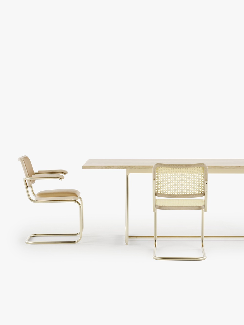 JS. Thonet by Jil Sander S 1070 / S1070 vergadertafel Thonet