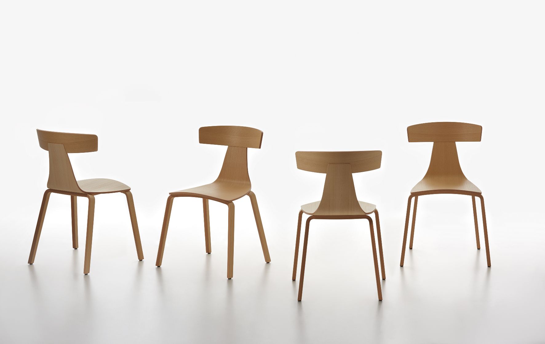Remo Wood Chair houten stoel Plank