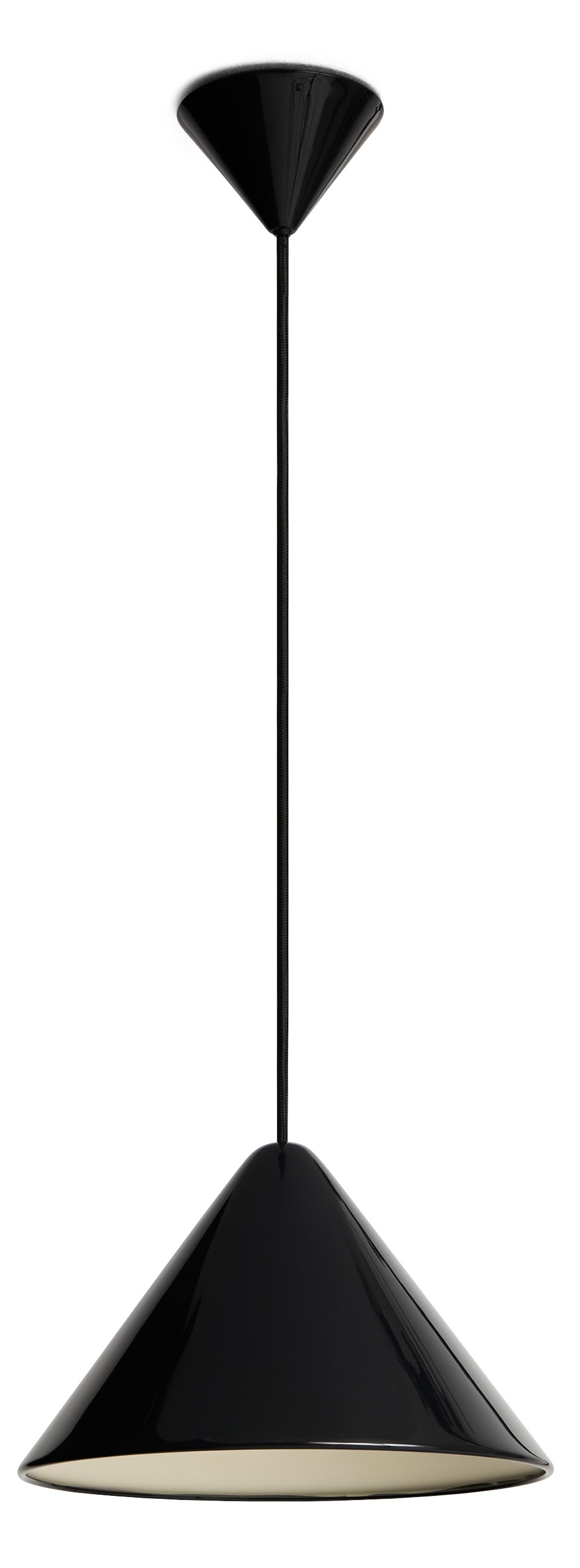 Compass Pendant 260 hanglamp aluminium soft black Hay