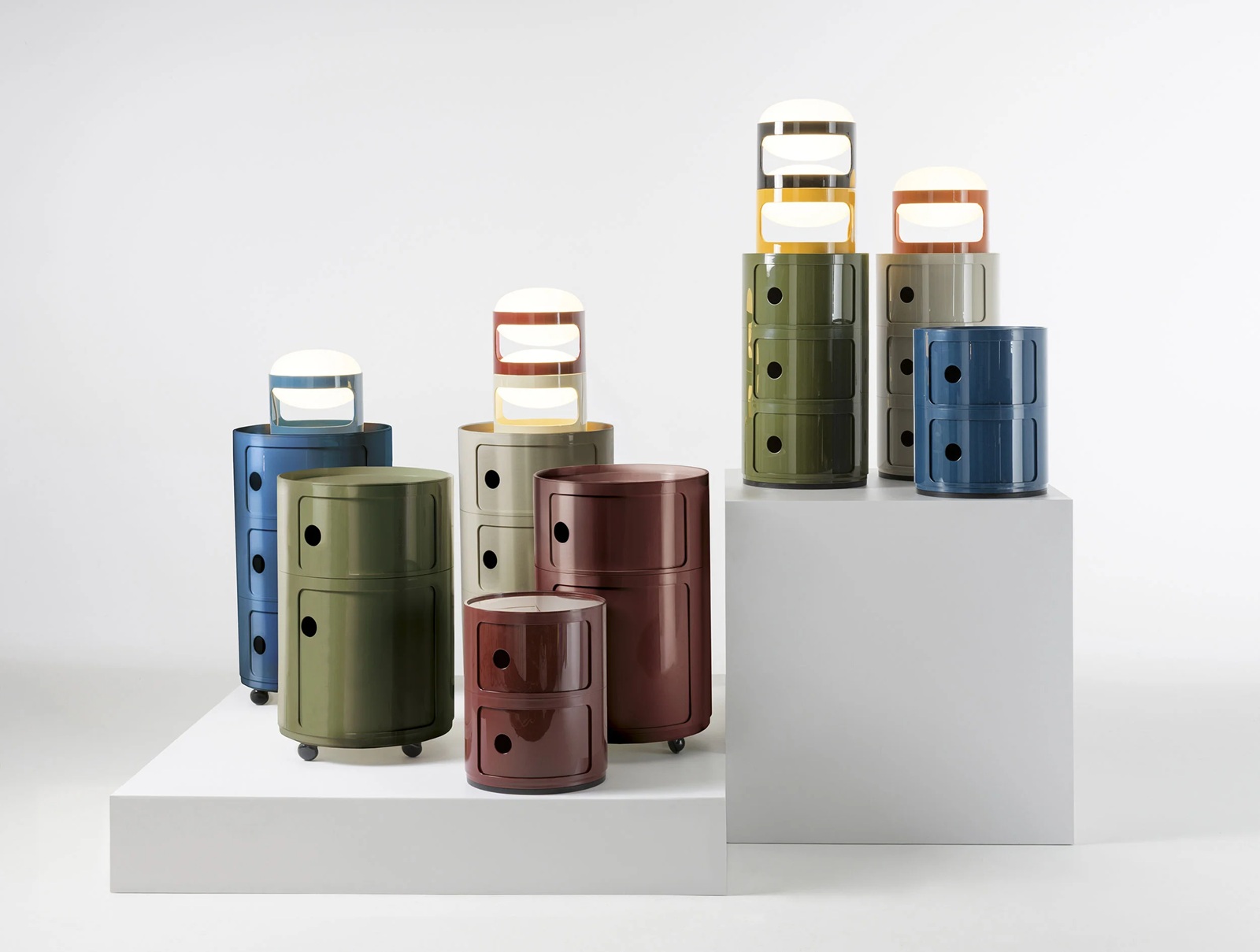 Componibili New Big driezitselement 4923 opbergmeubel Kartell 