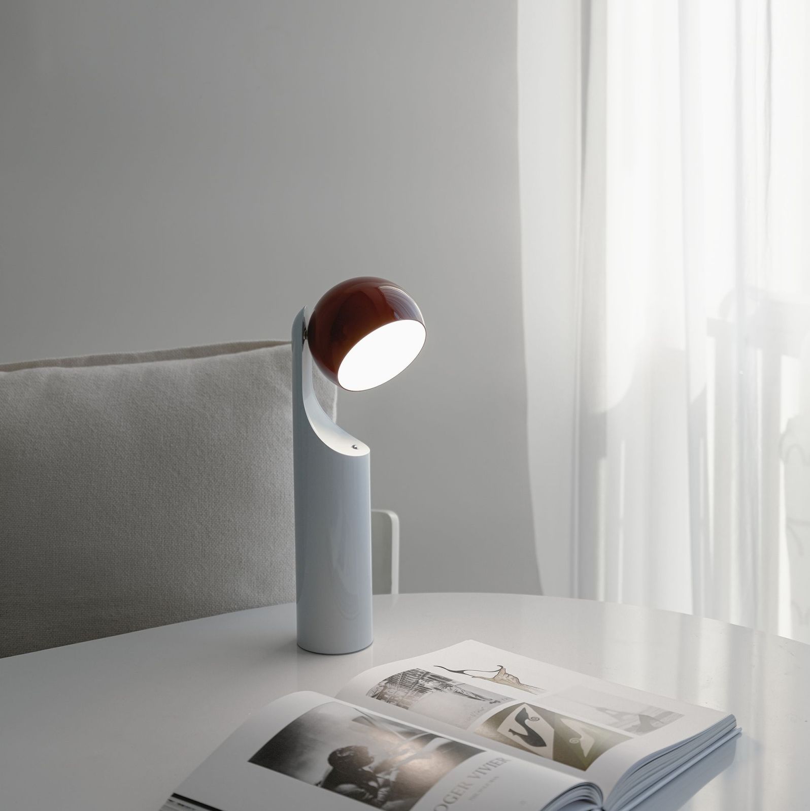 Mono draagbare leeslamp, oplaadbare lamp / tafellamp van house of home