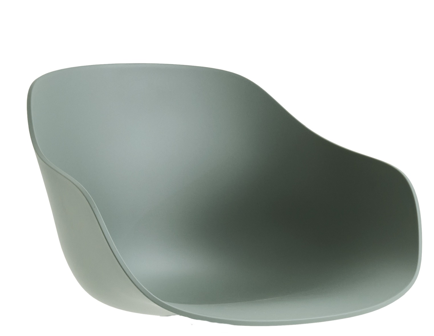 Nahaufnahme des About A Chair AAC26 Stuhls von Hay in Fall Green. Designstuhl.