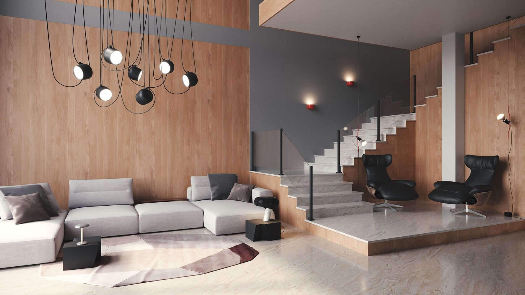 Aim Small hanglamp van Flos