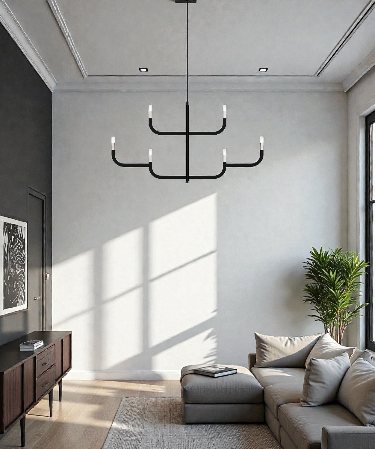 J-us Suspension Configuratie C hanglamp Luceplan 