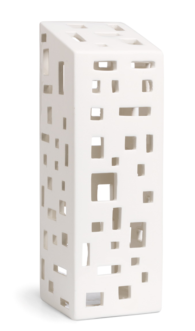Urbania Lichthaus hoogbouw H 22 cm Kähler UNIEK EXEMPLAAR