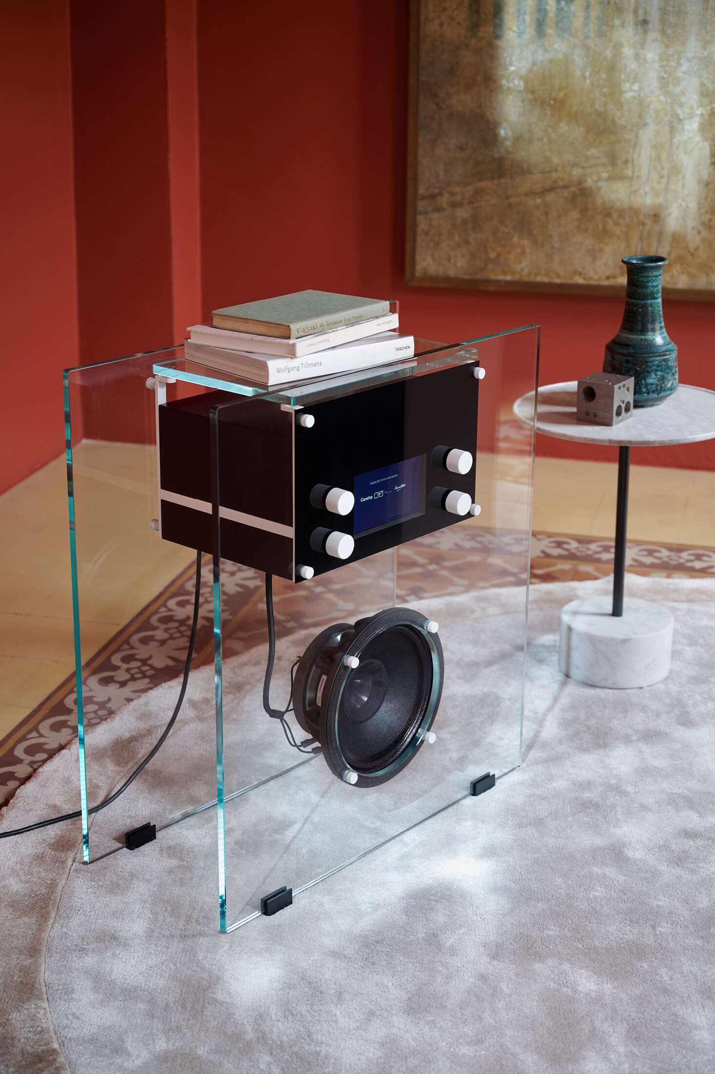 842 Radio in Cristallo van Cassina