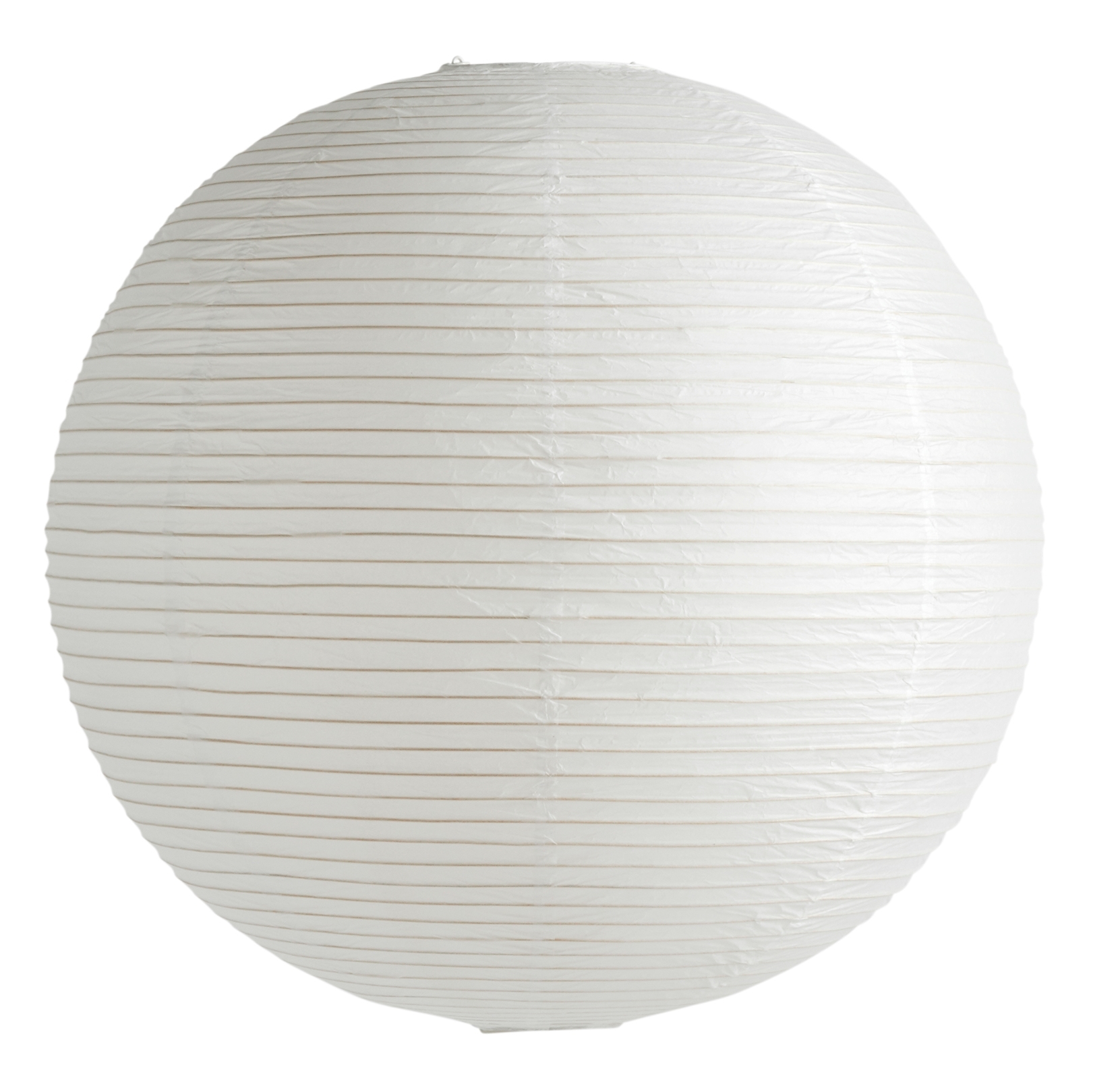 Weißer Hay Lampenschirm aus Reispapier D60, runde Papierlampe für Wohnzimmer und Schlafzimmer.