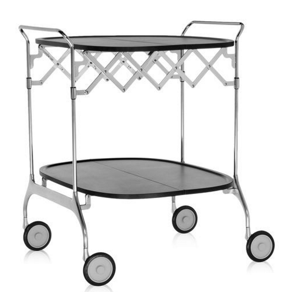 Gastone serveerwagen Kartell-zwart