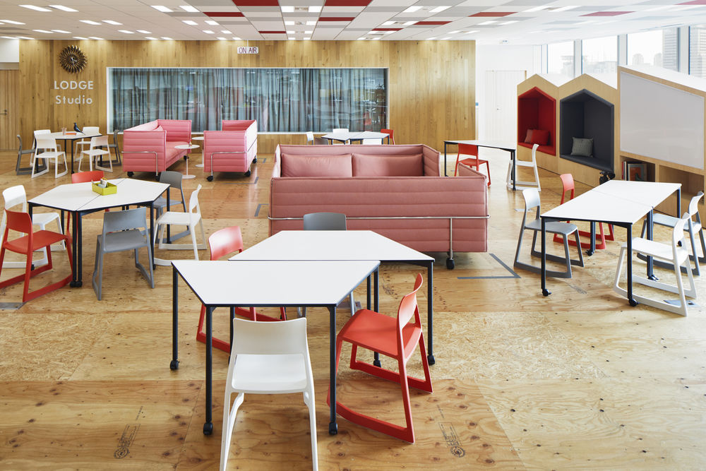 Alcove driezitsbank van Vitra