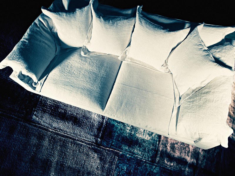 Nebula Nine-bank 280 x 110 cm, driezitsbank, Moroso Diesel