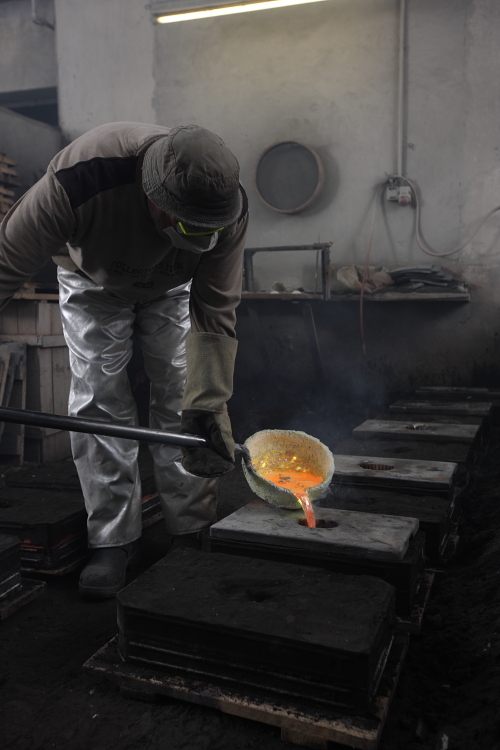 Art Déco 1930 Deurkruk Tecnolumen gepolijst nikkel