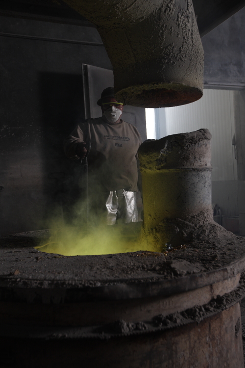 Art Déco 1930 Deurkruk Tecnolumen gepolijst nikkel