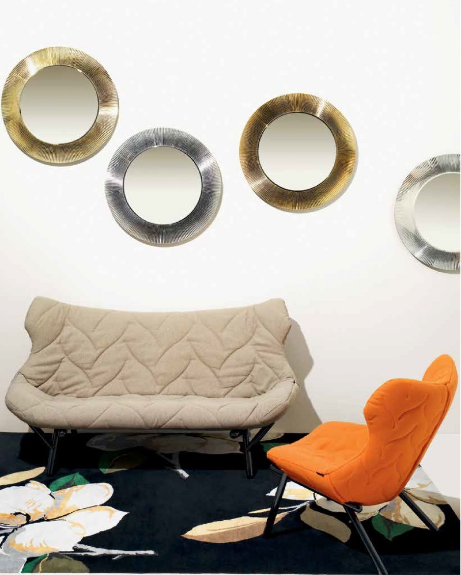 All Saints Spiegel TRANSPARANT TRANSPARANT KRISTALHELDER Kartell UNIEK EXEMPLAAR 