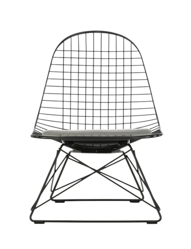 LKR-5 Wire Chair stoel met zitkussen Vitra