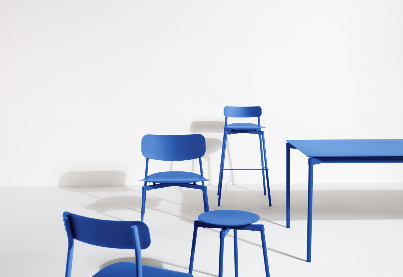 Fromme Chair stoel Petite Friture Blauw