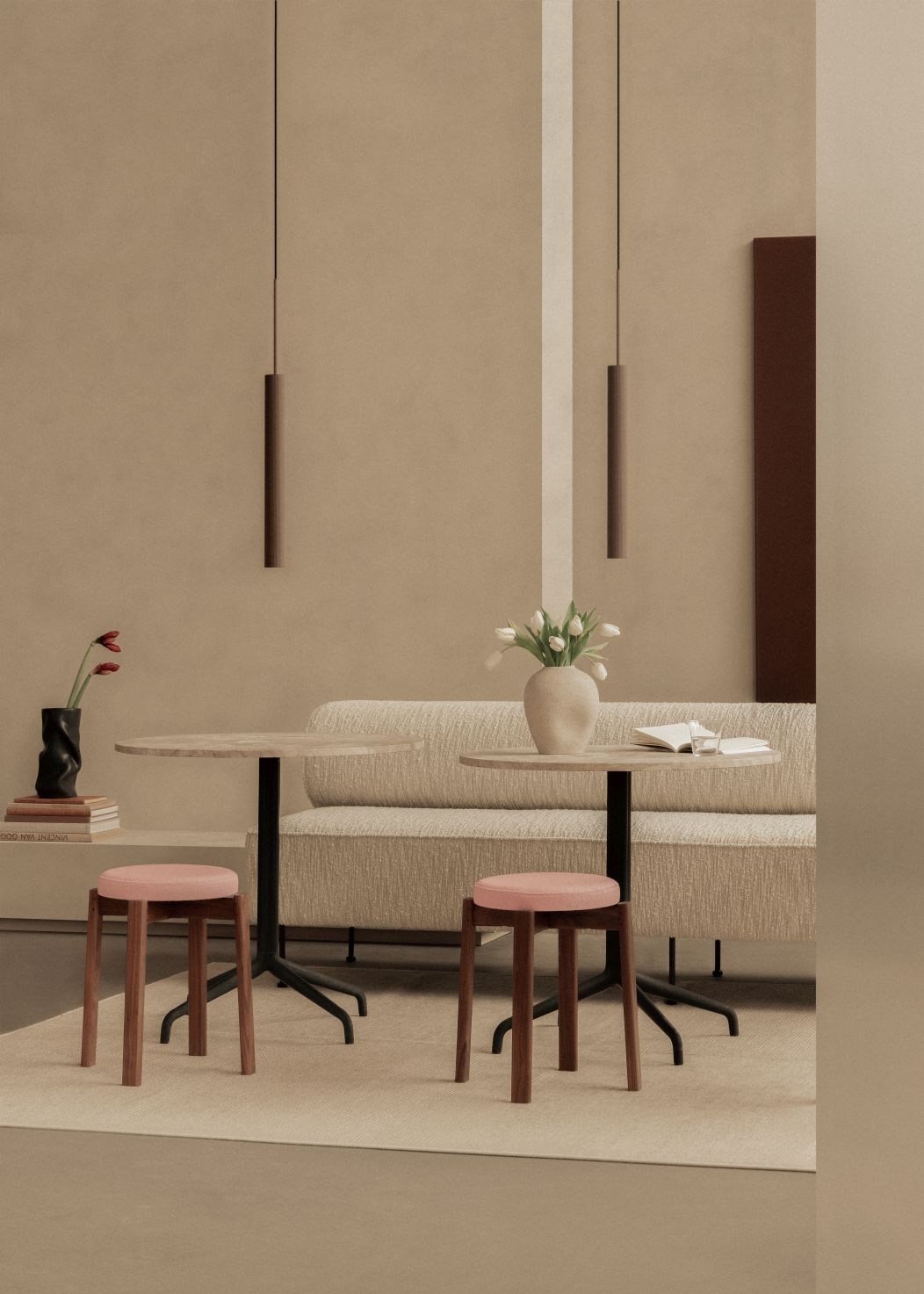 Buisvormige hanglamp H24cm Audo Copenhagen