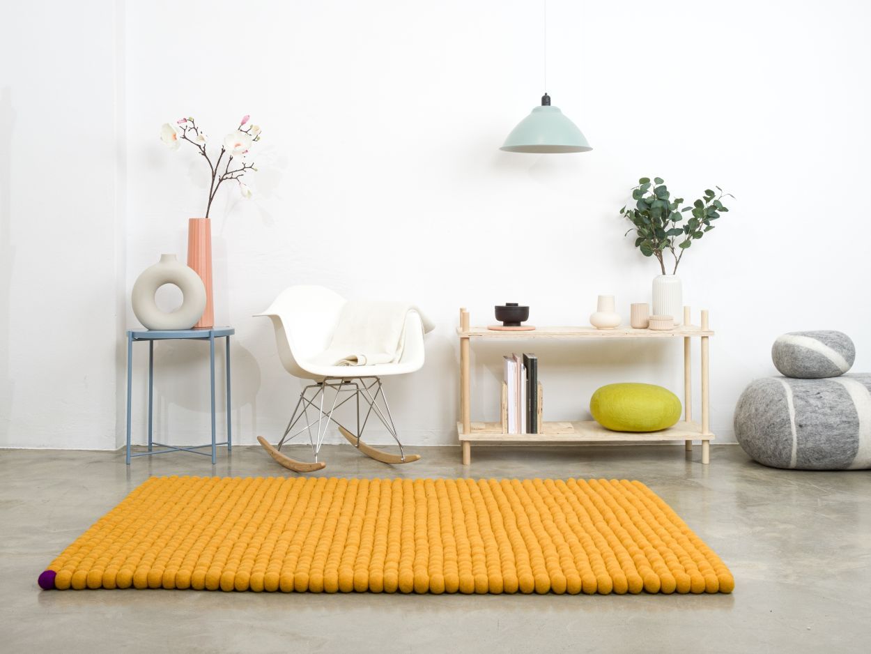 Big One rechthoekig viltkleed 140 x 200 cm myfelt 