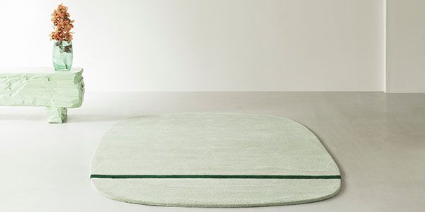 Oona-tapijt MINT 140 x 140 cm Normann Copenhagen UNIEK EXEMPLAAR 