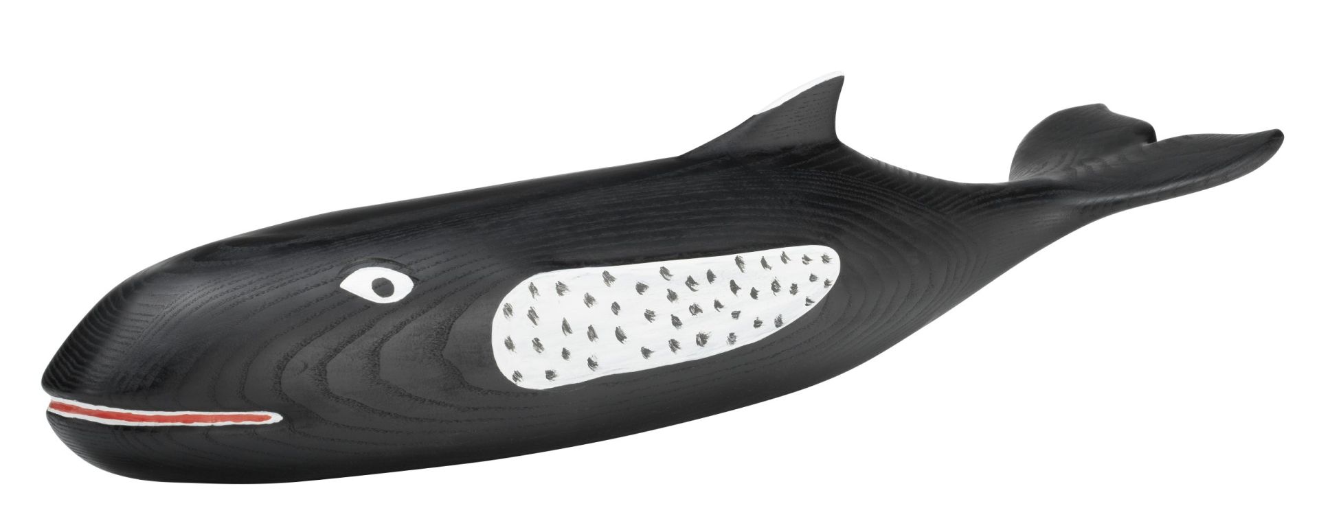 Eames House Whale-sculptuur, essenhout, Vitra 