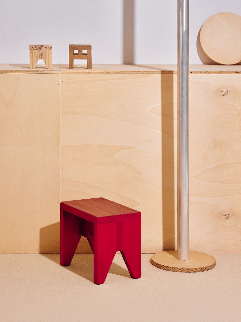 Manolito Stool Short Small kruk Hay