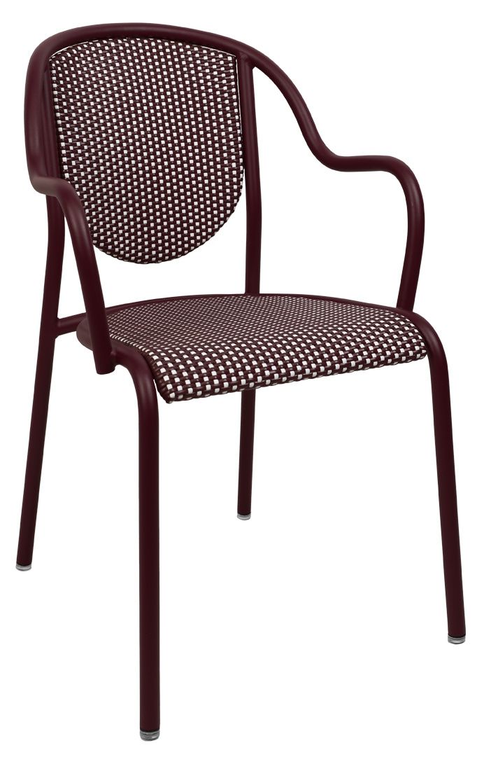 Parisienne 21 Bridge fauteuil met armleuningen voor buiten van Fermob