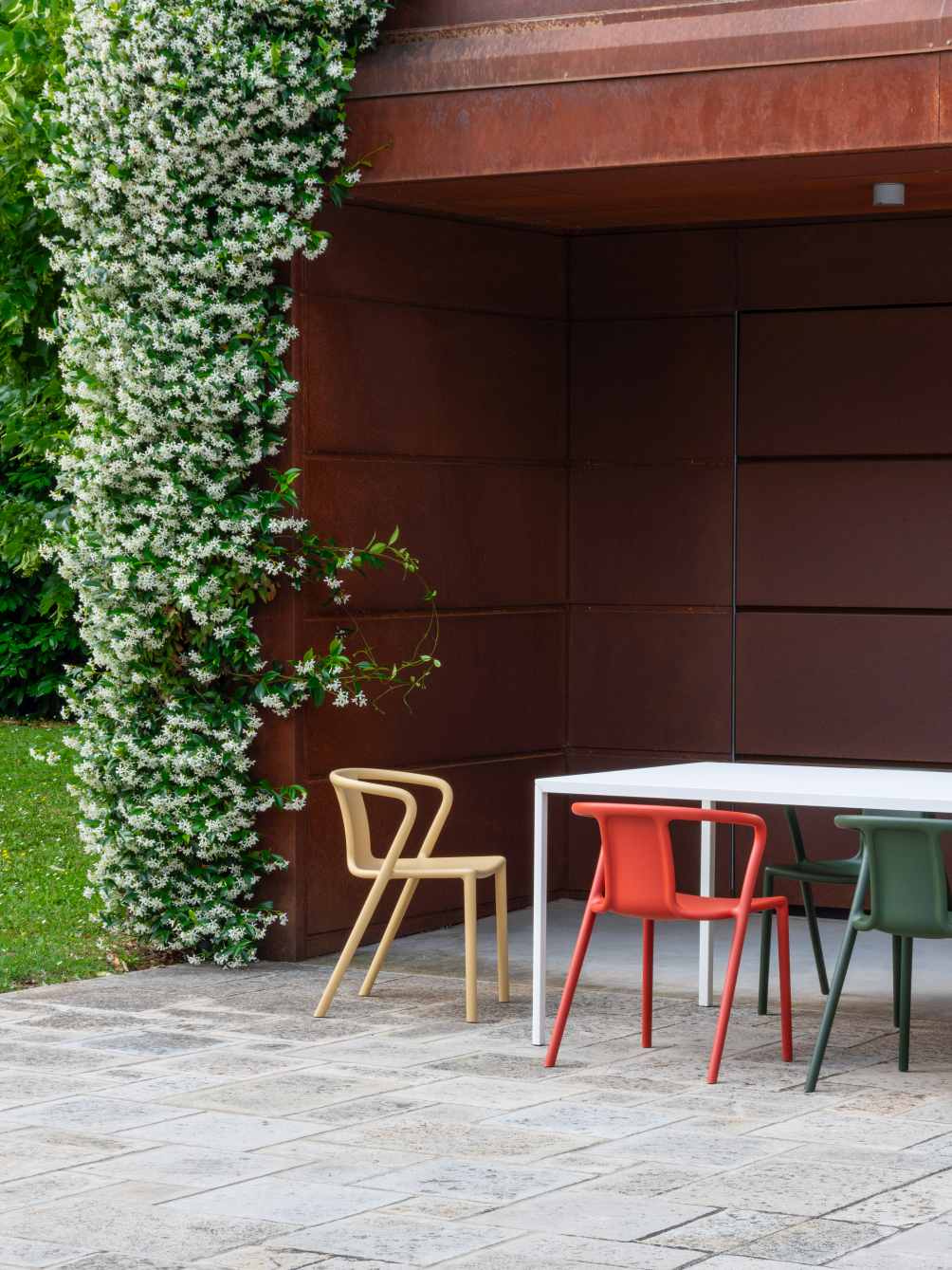 Air Armchair Indoor/Outdoor stoel met armleuningen Magis