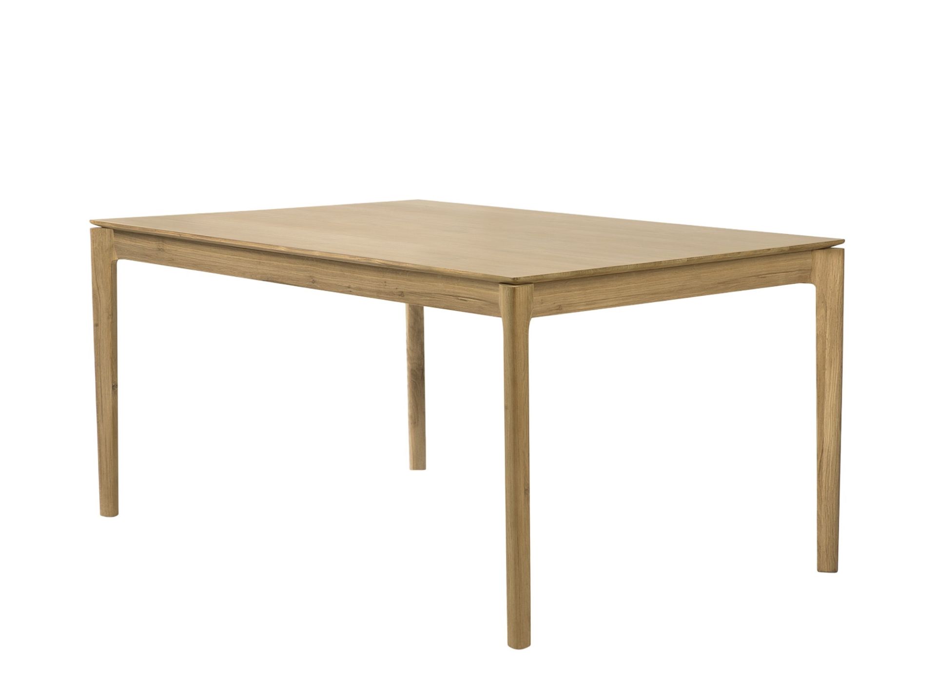 Bok-eettafel van gelakt eikenhout, B140 x D80 cm, Ethnicraft