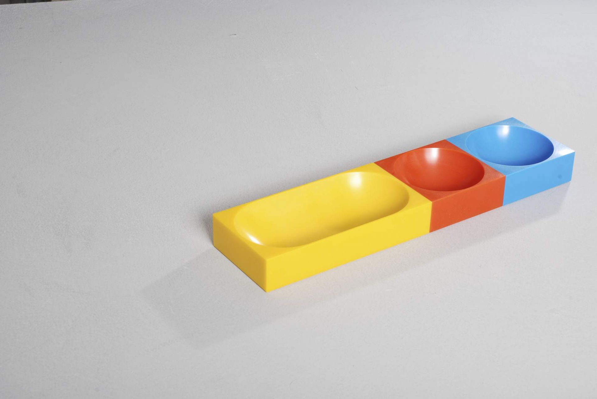 Modul 3 Magnetic Bowl Schale Farmer Set, farbenfrohe Aufbewahrungsschalen für Küche und Haushalt.