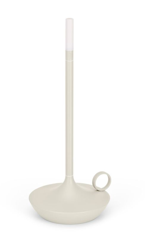 Wick draagbare acculamp / tafellamp met USB Graypants