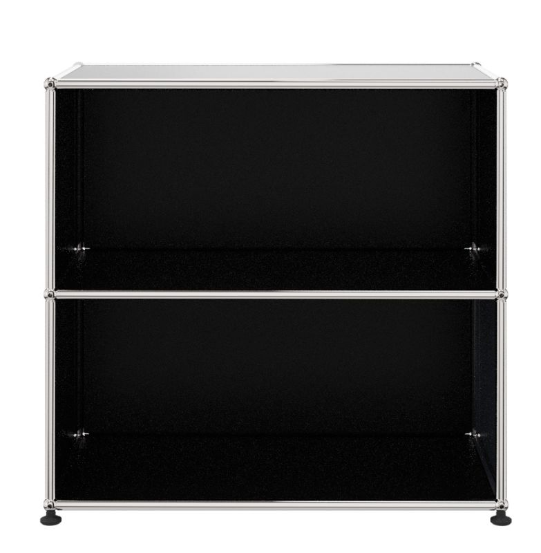 USM Haller open dressoir, zwart