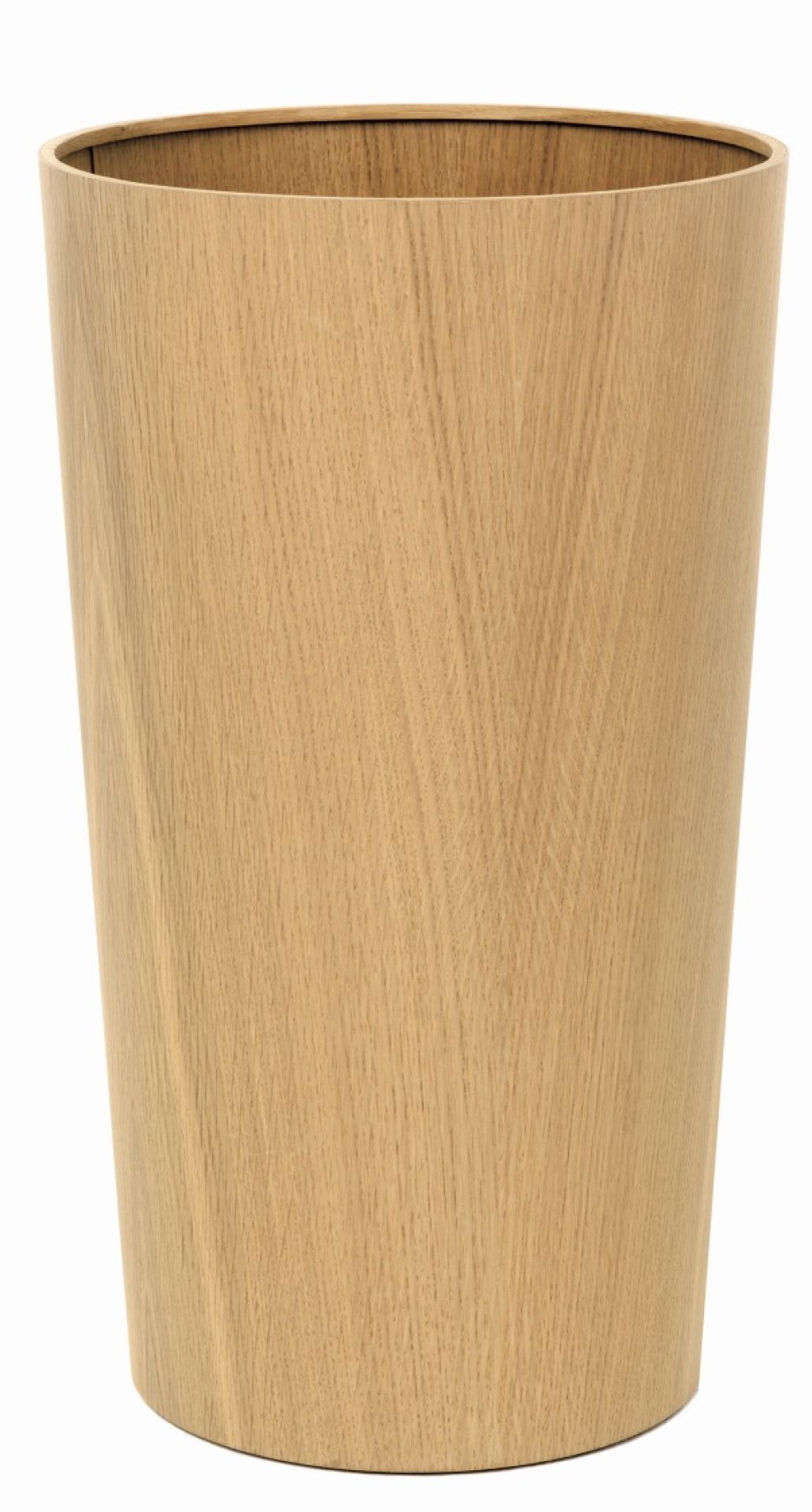 Schönbuch Schirmständer 0514 aus hellem Holz, moderner und stilvoller Regenschirmständer für den Eingangsbereich.
