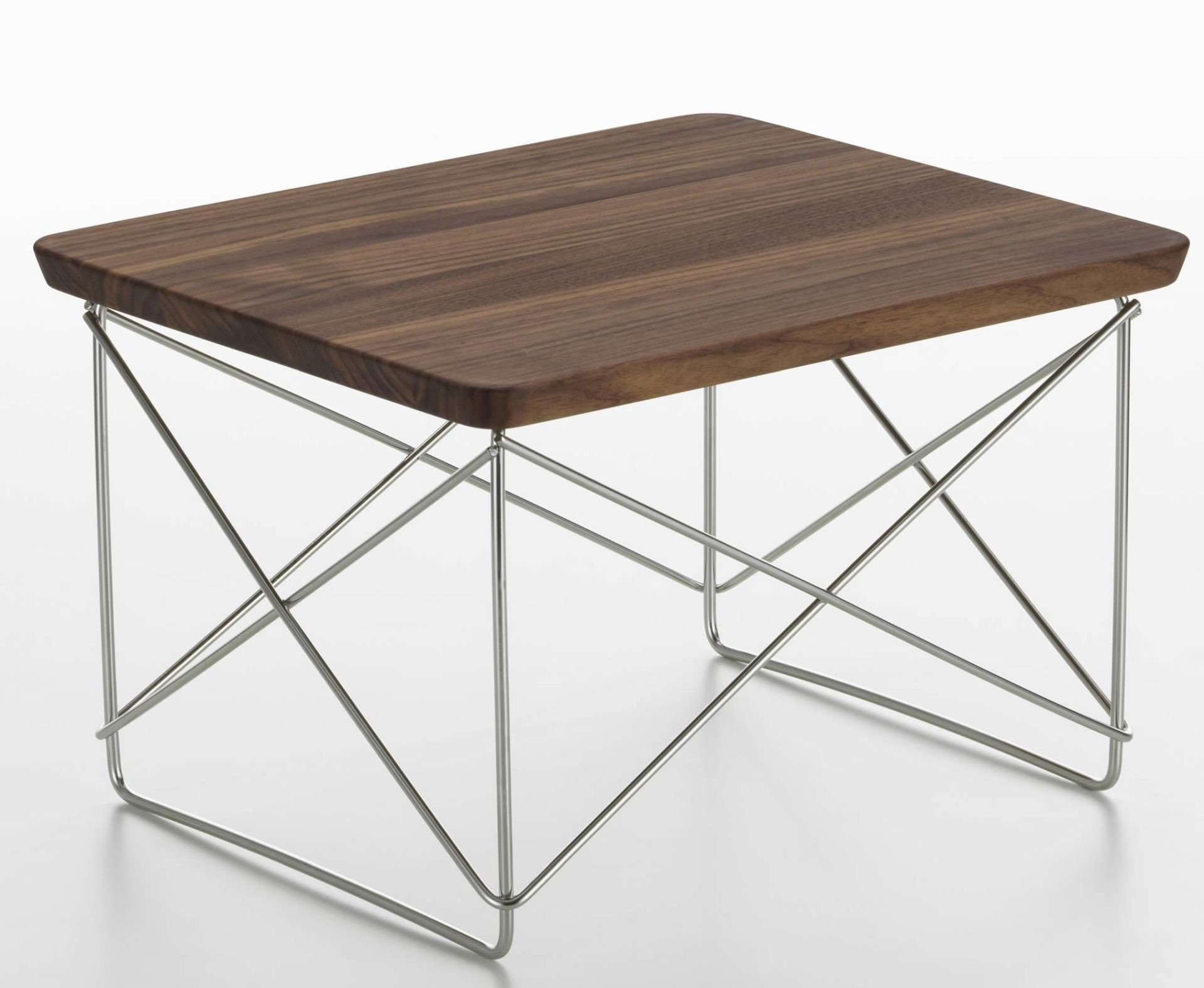 Bijzettafel LTR, donker notenhout, Vitra 