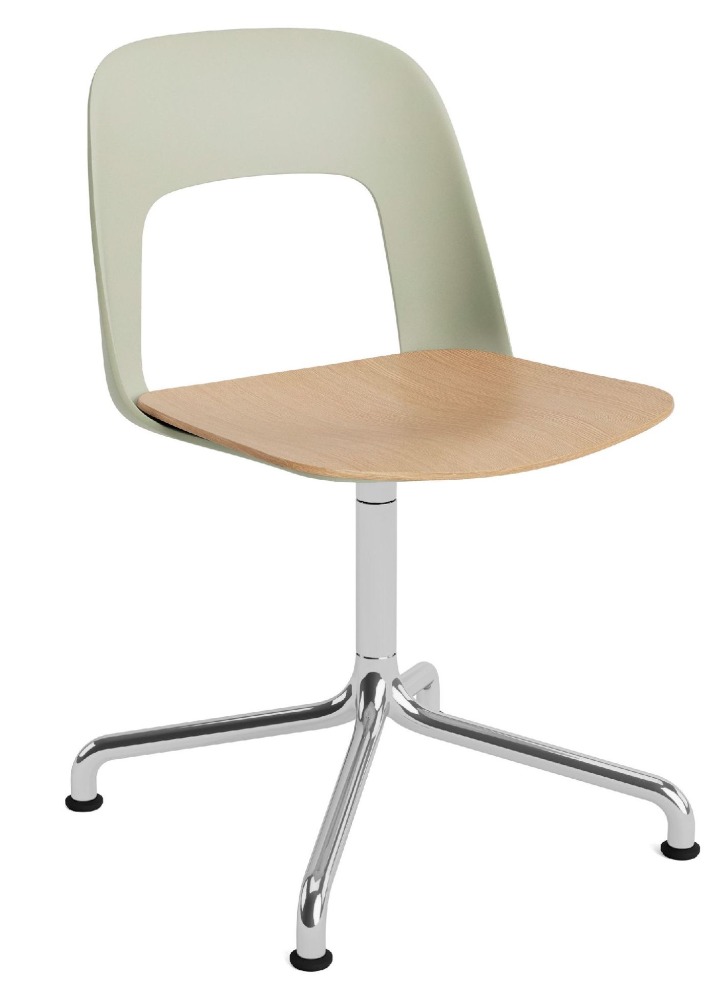 Layout Side Chair 152 draaistoel met vierpoot Hay