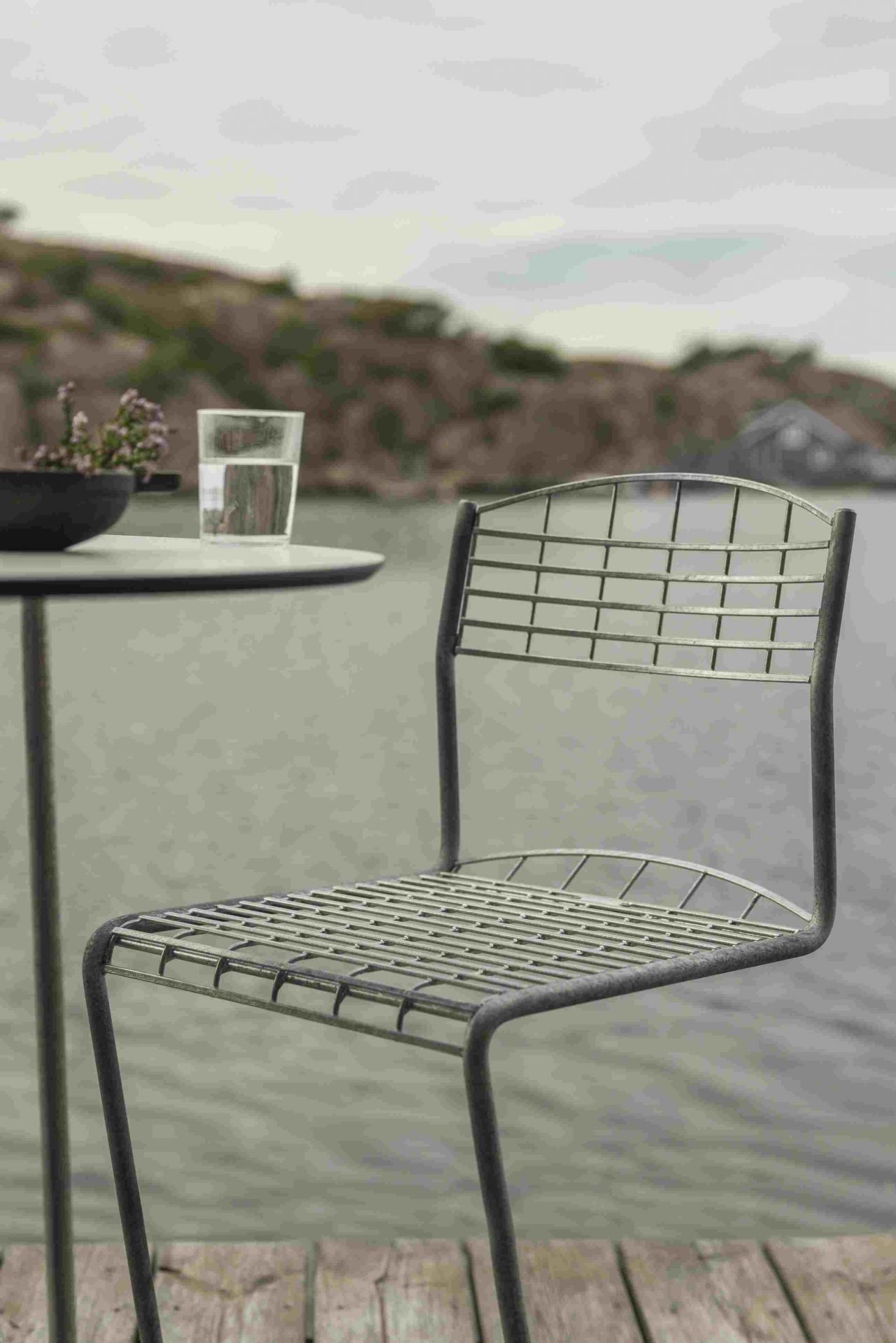High Tech Chair stoel voor buiten Grythyttan Stalmobler
