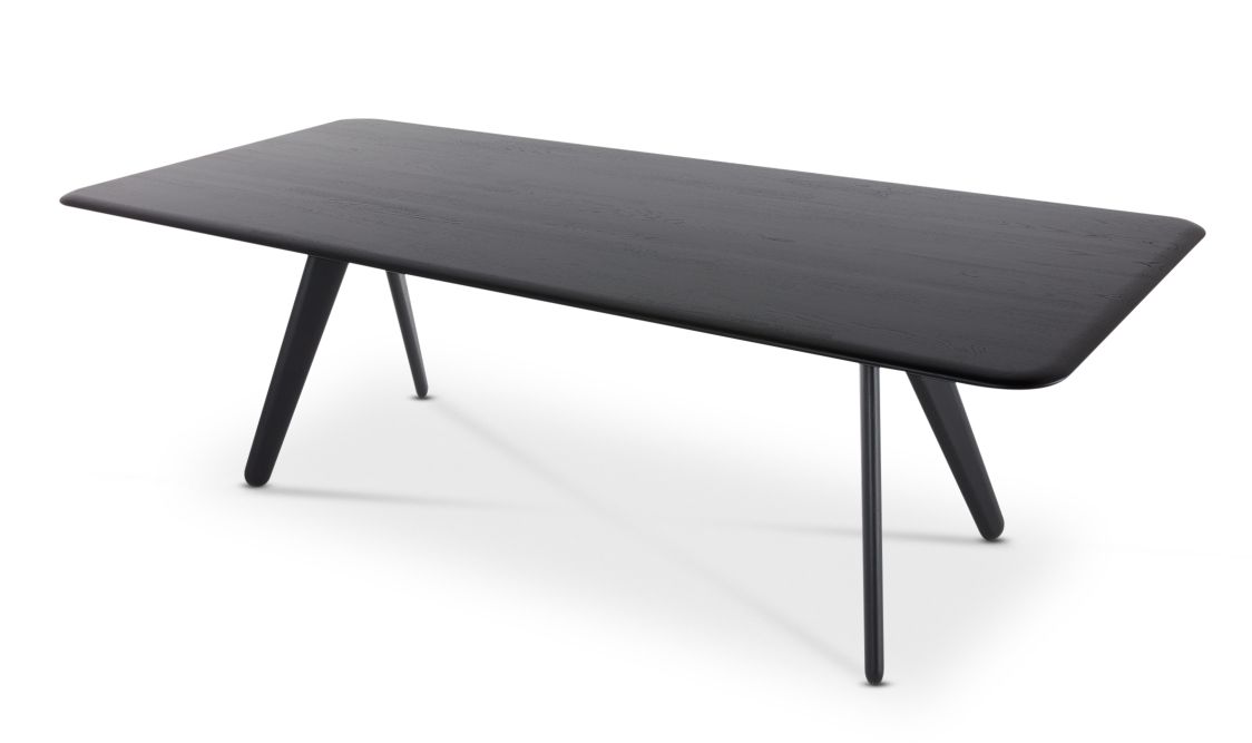 Slab-tafel Zwart Tom Dixon