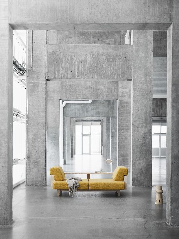 Houten bank / slaapbank Softline