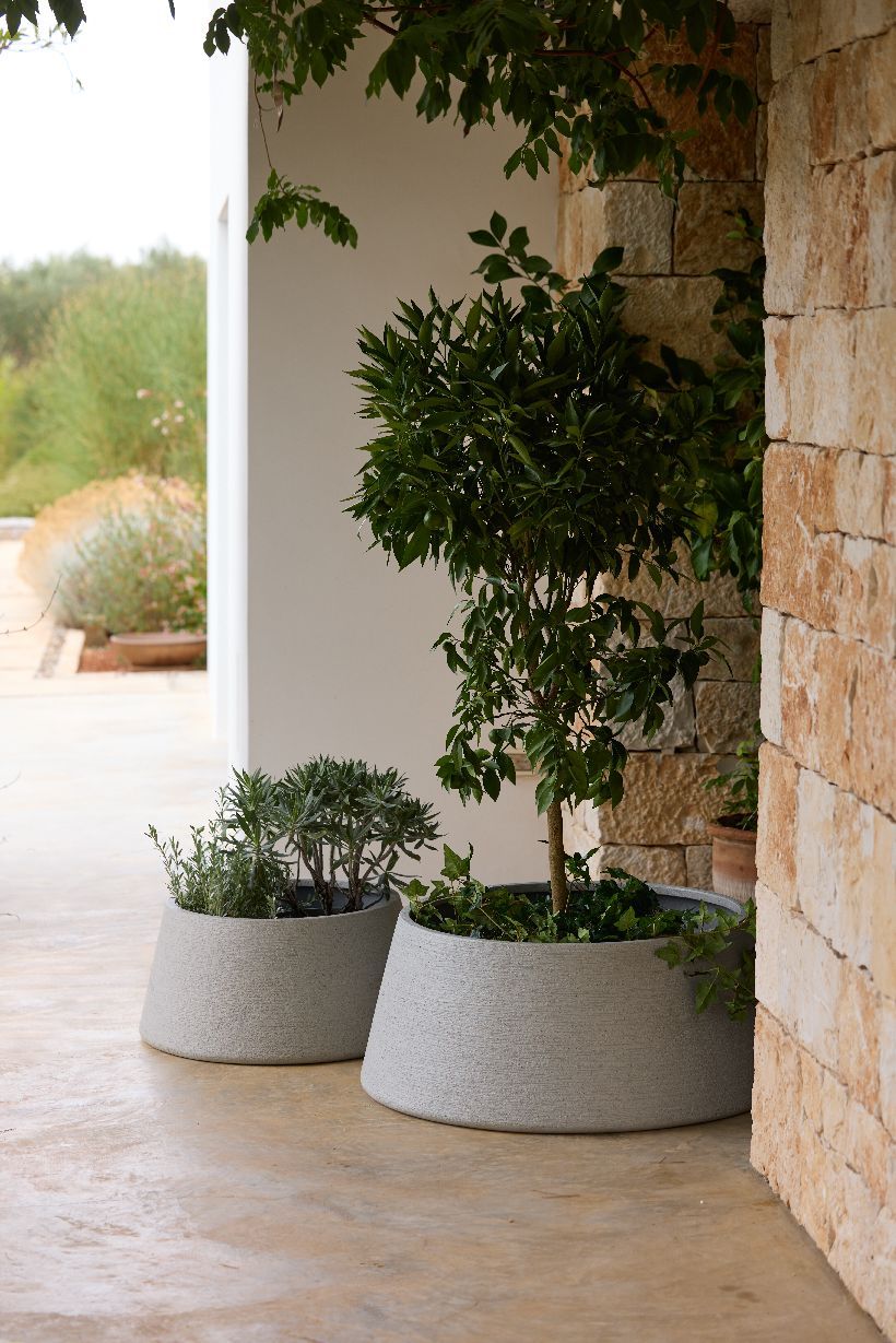 Soil Planter Trapezium Large plantenbak voor buiten van Cane-Line