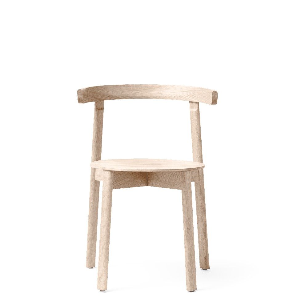Lunar-stoel eikenhout Form & Refine